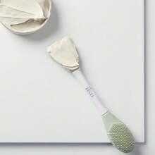 ILSO – Dual Clean Brush (6.2" X 1.25" / 1pc)  | K-Beauty 3-In-1 Silicone Cleansing And Mask Application Tool For Blackhead Removal And Gentle Massage - Skincare Tools, Facial Tools, Face Cleaning Brush, Facial Cleansing Brush, Silicone Face Brush, Electric Face Scrubber, Face Exfoliating Brush, Pore Cleaner, Whitehead Removal Tool, Facial Scrubber, Skin Care Brush, Rechargeable Facial Cleansing Brush, Face Scrub Tool, Face Wash Brush, Skincare Dual Brush, Spa Accessories, Skincare Facial Cleaning Tools, Face Cleanser Brush, Silicone Pore Brush, Milia Remover, Esthetician Supplies, Personal Care Tools, Face Mask Brush, Skincare Brush Set, Facial Massage Tools, Blackhead Removal Tool, Spin Brush For Face, Skincare Accessories, Professional Face Cleaning Tools, Facial Mask Applicator, Nose Cleaning Brush, Lip Scrub Brush, Self-Care Tools - 彩色 - 查看 3