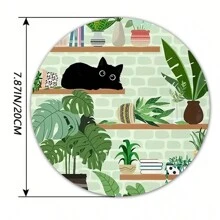 Mousepad Fofo com Base de Borracha Antideslizante, Mousepad Engraçado Adequado para Mouse Wireless de Computador Desktop, Escritório/Laptop, Decoração, Presente de Suprimentos de Escritório Adorável para Mulheres e Meninas