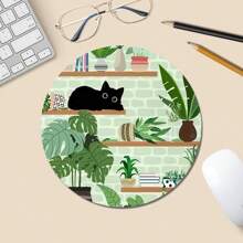 Mousepad Fofo com Base de Borracha Antideslizante, Mousepad Engraçado Adequado para Mouse Wireless de Computador Desktop, Escritório/Laptop, Decoração, Presente de Suprimentos de Escritório Adorável para Mulheres e Meninas