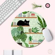 Mousepad Fofo com Base de Borracha Antideslizante, Mousepad Engraçado Adequado para Mouse Wireless de Computador Desktop, Escritório/Laptop, Decoração, Presente de Suprimentos de Escritório Adorável para Mulheres e Meninas