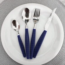 Palmas Colors Kitchen Cutlery Set With Cutlery Holder 25 Pieces - 紅色 - 查看 7