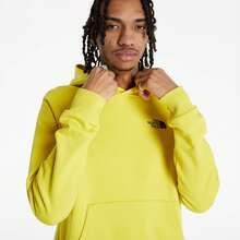 The North Face Mens Reglan Red Box Hoodie Overhead Hooded Sweatshirt - Yellow - View 3