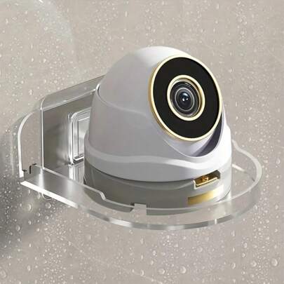 Non-Drill Adhesive CCTV Camera Wall Mount Bracket, Universally Applicable Surveillance Support Stand, No Drilling Required