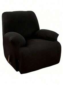 Funda de sillón reclinable elástica, Funda de sofá, Funda de muebles, Fundas de sillón - Gris pardo - Ver 6