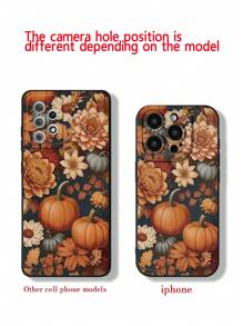 这款学院风手机壳采用花卉南瓜印花，简约防震加厚设计，适用于 15/XR/7/8、15 Pro Max/12 Pro Max/13 Pro Max/14 Pro Max、13/14/11/12 Pro Max/P11 软壳手机壳，防摔，也适用于 XS/XR/78 Pro Max/78 Pro Max/GES2、A13/4G/A22/A21S/A514G/A52/S22 Ultra/A33/5G、A34/A35、Redmi 10、Redmi Note 114G、Redmi 11Lite、A53 TPU 材质手机壳，兼容 A14/A23/S23 Ultra/S24/A14/A15/S23/A73 等机型。 - 彩色 - 查看 2