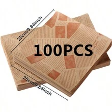 1pc Stainless Steel Mini Deep Fry Basket + 100pcs Oil Absorbing Paper, Great For Cooking French Fries And Storing Kitchen Supplies - Multicolor - View 13