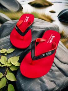Men's Sandals, Men's Slippers, Men's Non-Slip Flat Sandals, Quick Dry Comfortable Indoor And Outdoor Summer Flat Sandals, Men's Casual Fashion Summer Beach Flip Flops, Men's Casual Shoes, Couples' Flip Flops