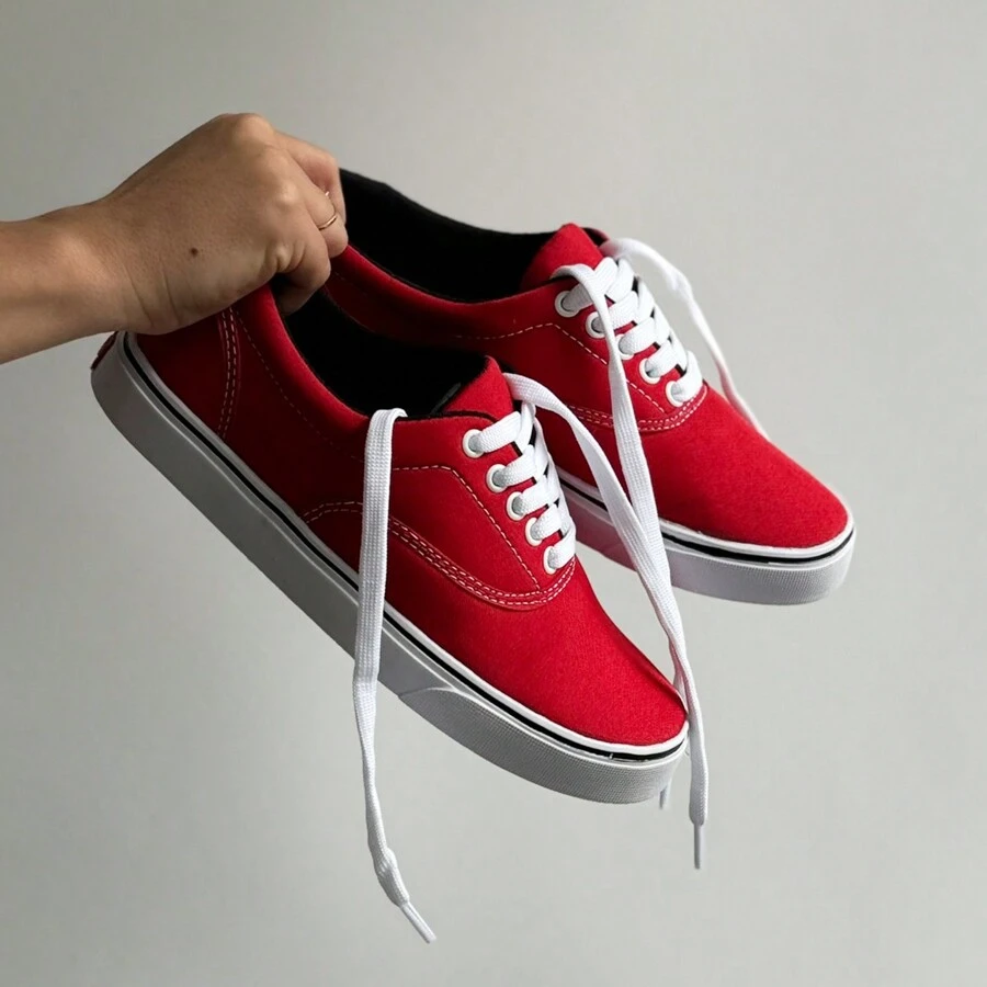 Women Casual Shoes - Đỏ - Xem 1