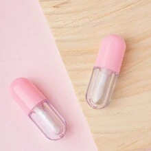 15支/10支/1支/2支/5支 2毫升迷你唇彩管和口红瓶（可重复灌装），圆形迷你透明唇釉管，空唇釉管，塑料唇彩管，唇彩包装瓶，口红管，DIY唇彩旅行透明口红容器，女士化妆品配件，化妆，便宜，房间装饰，梳妆台，旅行，卧室，化妆配件，便宜，圣诞礼物，化妆品，化妆工具，便宜货，礼物，女士礼物，圣诞礼物 - 彩色 - 查看 10