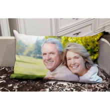 1pc Photo Personalized Sleeping Pillowcase Create Your Own Designed Pillowcase Private Photos, Printing, Customized, Real Person Homemade Soft Custom, Unique, Personalized Ideal Gifts For Him Her, Boyfriend, Girlfriend, Dad, Mom, Family, Friends, Pets For Anniversaries, For Birthdays, For Children's Day, For Weddings, For Christmas, For Housewarming Sofa - Multicolor - View 6