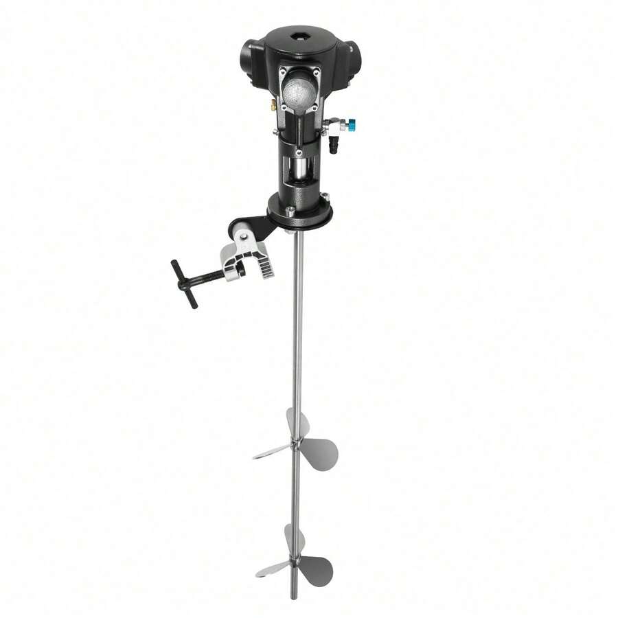 HaroldDol 1/2 H P Agitator Pneumatic Paint Mixer 50 Gallon Pneumatic Agitator Stainless Steel Agitators For Stirring Various Coatings The Best Gift/Present For Family&Friends Happy Christmas - 彩色 - 查看 1
