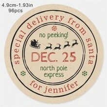 96 件万圣节恐怖木乃伊不给糖就捣蛋经典圆形贴纸着迷万圣节经典圆形贴纸可爱水彩生日万圣节经典圆形贴纸，圣诞节 - 彩色 - 查看 86