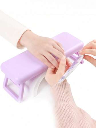 1 件装美甲垫枕头、美甲扶手垫、手垫、美甲架、腕托、亚克力枕头、美甲沙龙、家居 DIY 以及美甲师使用的美甲工具