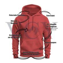 Unisex Kangaroo Sweatshirt Winter Comfortable Texas Country Tracksuit - 紫紅色 - 查看 2