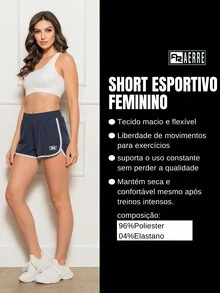 Women's Gym Shorts Kit 2 Loose Fitness Fashion Casual Workout Walking Running Yoga Workout Fitness Fit Running High Waist - 紅色和綠色 - 查看 4