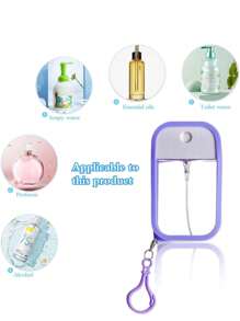 1pc(30ml/38ml/50ml/100ml) Multi-Capacity Spray Bottle Travel Cosmetics Water Bottle Beauty Salon Gardening Disinfection And Other Multi-Functional Convenient Spray Bottle Is Suitable For Beauty, Essential Oils, Hairspray, Plants, Haircuts, Daily Home, Travel Essential Accessories. Party Makeup Spray Bottle.