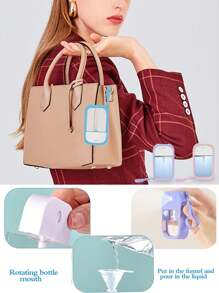 1pc(30ml/38ml/50ml/100ml) Multi-Capacity Spray Bottle Travel Cosmetics Water Bottle Beauty Salon Gardening Disinfection And Other Multi-Functional Convenient Spray Bottle Is Suitable For Beauty, Essential Oils, Hairspray, Plants, Haircuts, Daily Home, Travel Essential Accessories. Party Makeup Spray Bottle.