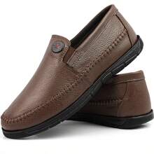 Men's Casual Social Loafers, Comfortable, Great Price Color:Coffee;Size:44 - Cà phê nâu - Xem 3