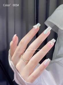 1set/6pcs 15ml Aurora Gloss Nail Polish Gel, Mermaid Series 2024 New Design, Salon Professional Use - Multicolor - View 6
