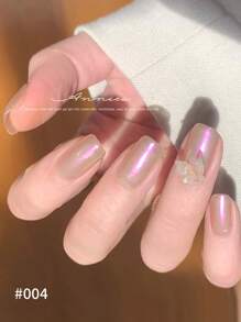 1set/6pcs 15ml Aurora Gloss Nail Polish Gel, Mermaid Series 2024 New Design, Salon Professional Use - Multicolor - View 4