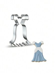 1pc Ballet/Princess Skirt Cookie Cutter, DIY Baking Cake Bread Mold - Cookie Cutters - View 5