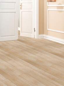 1 Roll Of Retro Thickened (Thickness/0.34mm) Beige Imitation Wood Grain Wood Texture Floor Sticker Suitable For Home Decoration, Room Background, Floor Renovation, Anti Slip Waterproof Wear-Resistant Wall Sticker Floor Sticker, Stickers, Wall Decal, Vinyl Decal For Home Decorations, Spring Decoration Items Refresh Your Home, Rama Decoration Stickers Room Decor - Multicolor - View 19