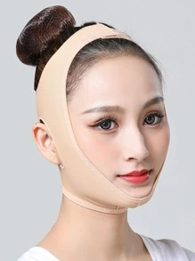 Tira para máscara con forma de V, vendaje facial, adecuado para uso doméstico/sueño/ejercicio/yoga en múltiples ocasiones. Están hechos de material amigable con la piel, ligero y transpirable.