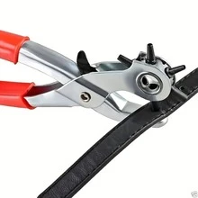 皮带打孔机 打孔器 旋转缝纫机 包袋固定器 表带 首页 皮革打孔器 皮带打孔钳 - 彩色 - 查看 5