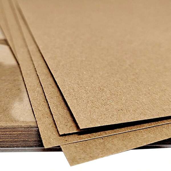 Papel Kraft 180g A4 Pardo Natural com 50 ou 100 Folhas Masterprint