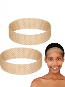 1 Stück Hautfarbenes tragbares rutschfestes Silikon Haarband Perückenkappe, Rückkehr zur Schule, Reise-Urlaubsartikel, Haarzubehör für Frauen, Haarkräusler, Lockenbürste, Lockenwickler, Produkte für lockiges Haar, Lockenstab, Lockenwickler für Haarkräuselung, Werkzeuge für lockiges Haar, Haarwickler, Haarwickler, Lockiges Haar, Hitzefrei Locken, Hitzefrei Locken, Haarkräusler, Friseur, Haarkräusler, Friseurzubehör, Lockenwickler, Produkte für lockiges Haar, Lockenstab, Lockenwickler für Friseurausrüstung, Zubehör, Haarkräuselung, Werkzeuge für lockiges Haar, Haarwickler, Weihnachten, Hitzefrei Wellen, Reiseessentials, Reiseessential, Frisur, Friseurhandwerk