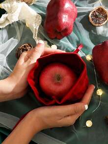 1 件 - 圣诞节抽绳礼品袋、圣诞快乐、婚礼糖果袋、鹿角、铃铛抽绳袋、天鹅绒礼品袋、可重复使用的圣诞礼品袋、派对礼品、驯鹿主题亚麻零食袋、圣诞夜苹果礼品袋、幸运水果包装袋、糖果礼品袋、装饰纪念品袋、圣诞植绒抽绳袋、适用于圣诞树装饰品、圣诞节和新年礼品包装、圣诞派对礼品袋 - 彩色 - 查看 2