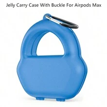 1 件硅胶保护套和便携包套装，兼容 Airpods Max，柔软且多重防尘、防水、防刮擦和防摔，可水洗且易于清洁，时尚设计，多种颜色可选，绝佳的礼物创意