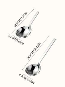 Large Size Multi-Use Ladle, High-End Christmas Gift Buffet Serving Spoon For Hotel And Restaurant, Deep Bowl Soup Spoon, Fish Slice, Flour Sifter