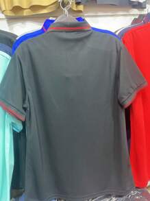 Men's Short Sleeve Cake - Black - View 2