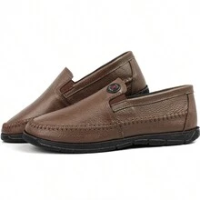 Men's Casual Social Loafers, Comfortable, Great Price Color:Coffee;Size:44 - Cà phê nâu - Xem 4