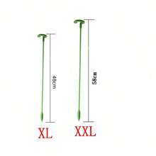 5pcs, Potted Plant Support Rack / Flower Vegetable Vine Climbing Bracket / Balcony Creative Decorative Rack, Plant Fixed Rod Fixed Gardening Flower Plant Branch Dry Fixed Material Fiberglass Rod Rod Bonsai Support Rod Flower Vine - Army Green - View 5