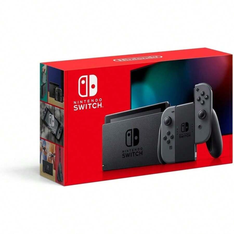 Gaming Console - Nintendo Switch With Gray Joy-Con 32GB - 美規A型插(110-127V) - 查看 1