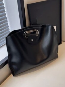 大容量复古手拿包公文包手提包（带小包），派对包非常适合派对婚礼舞会晚宴/宴会搭配节日派对礼服晚礼服和亮片礼服 - 黑色 - 查看 2