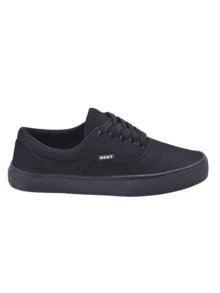 Authentic Men's Casual Sneakers With Flat Sole Skater - 黑色 - 查看 2