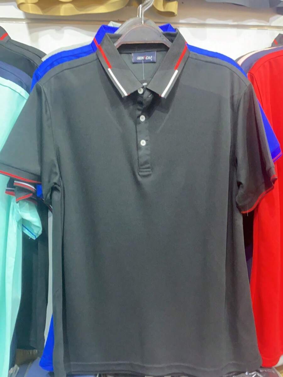 Men's Short Sleeve Cake - Black - View 1