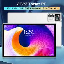 Tableta X12spro de 10,1 pulgadas 6+128GB 8000MAH. Para juegos, estudio y ponerse al día con series de televisión. Regalo de Navidad, regalo de cumpleaños - Blanco - Ver 6
