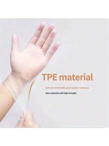 1盒/40只/70只一次性手套，居家/美发/清洁/烹饪手套，情人节，新年用品 - 多色 - 查看 5