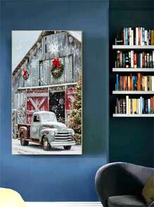 1 bộ tranh đính đá 5D họa tiết Giáng sinh, thích hợp cho người mới bắt đầu, tuyệt vời cho gia đình, văn phòng hoặc làm quà tặng cho mẹ, năm mới, lễ Phục sinh hoặc Giáng sinh - Nhiều màu - Xem 3