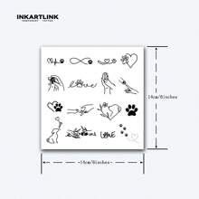 INKARTLINK Revolutionary Tattoo Technology - Semi-Permanent Tattoos, Paw Print, Minimalist Dog Design, Micro, Realistic Tattoo, Heart-Stirring Tattoo, Temporary Tattoo, Waterproof, Authentic Tattoo Look, Niche Design Tattoo, Fruit, Plant Tattoo - Black - View 6