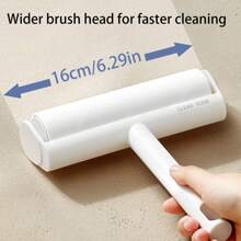 1Pc Portable Tearable Adhesive Lint Roller, Clothing Pet Hair Removal Roller For Dust And Hair Removal