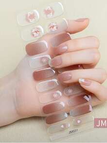 Miếng dán móng tay gel Giáng sinh, Miếng dán móng tay Giáng sinh, Miếng dán móng tay gel bán khô có hiệu ứng lấp lánh chuyển màu, Thiết kế bao gồm Cây thông Noel, Bông tuyết, Ông già Noel, Miếng dán móng tay dễ sử dụng và lâu trôi, Lý tưởng cho phụ nữ, Quà tặng tuyệt vời cho bạn gái, Sử dụng trong dịp Giáng sinh - Nhiều màu - Xem 10