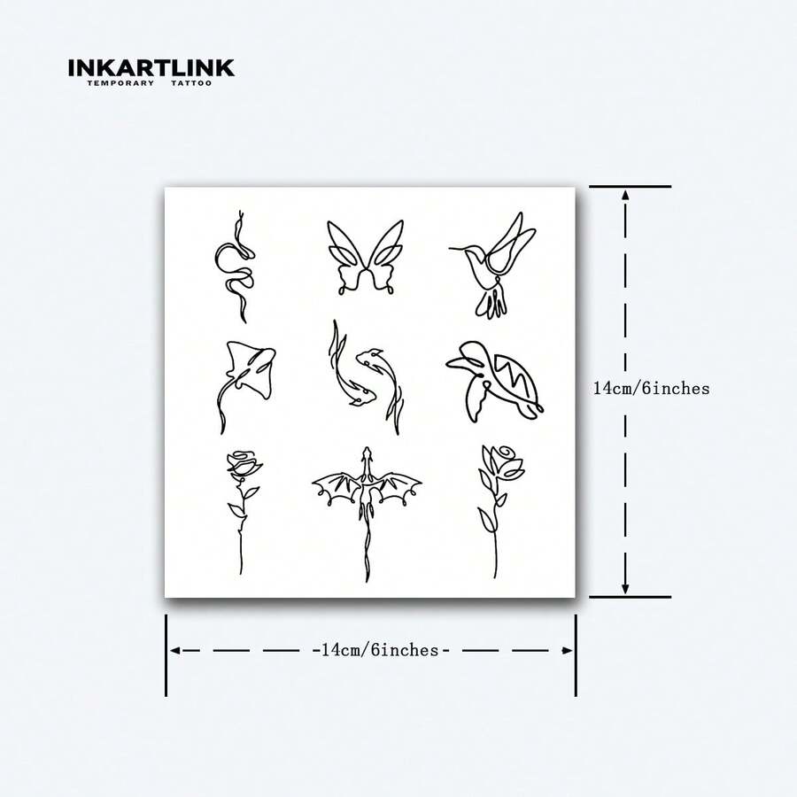 INKARTLINK INKARTLINK Revolutionary Tattoo Technology SemiPermanent