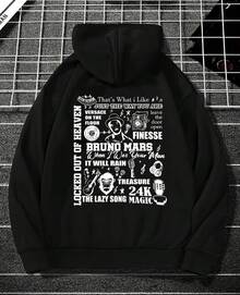 Bruno In Brazil Tour Mars Sweatshirt Bruninho Locked Out Of Heaven - Black - View 4