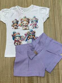 Children's Set For Girls / Children's Clothing For Girls / Children's Set For Girls / REF 164 - Nhiều màu - Xem 4