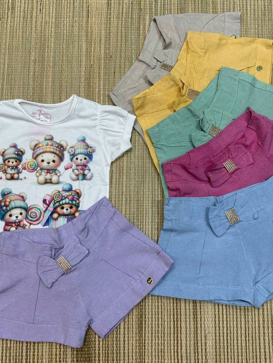 Children's Set For Girls / Children's Clothing For Girls / Children's Set For Girls / REF 164 - Nhiều màu - Xem 1